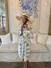 Valencia Dress In The Blue Poppy