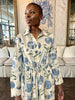 Valencia Dress In The Blue Poppy
