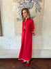 Du Cap Kaftan Red