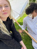 Black Cotton  Design Embroidered Kaftan