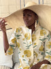 Poppy Yellow Cotton Kaftan