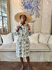 Valencia Dress In The Blue Poppy