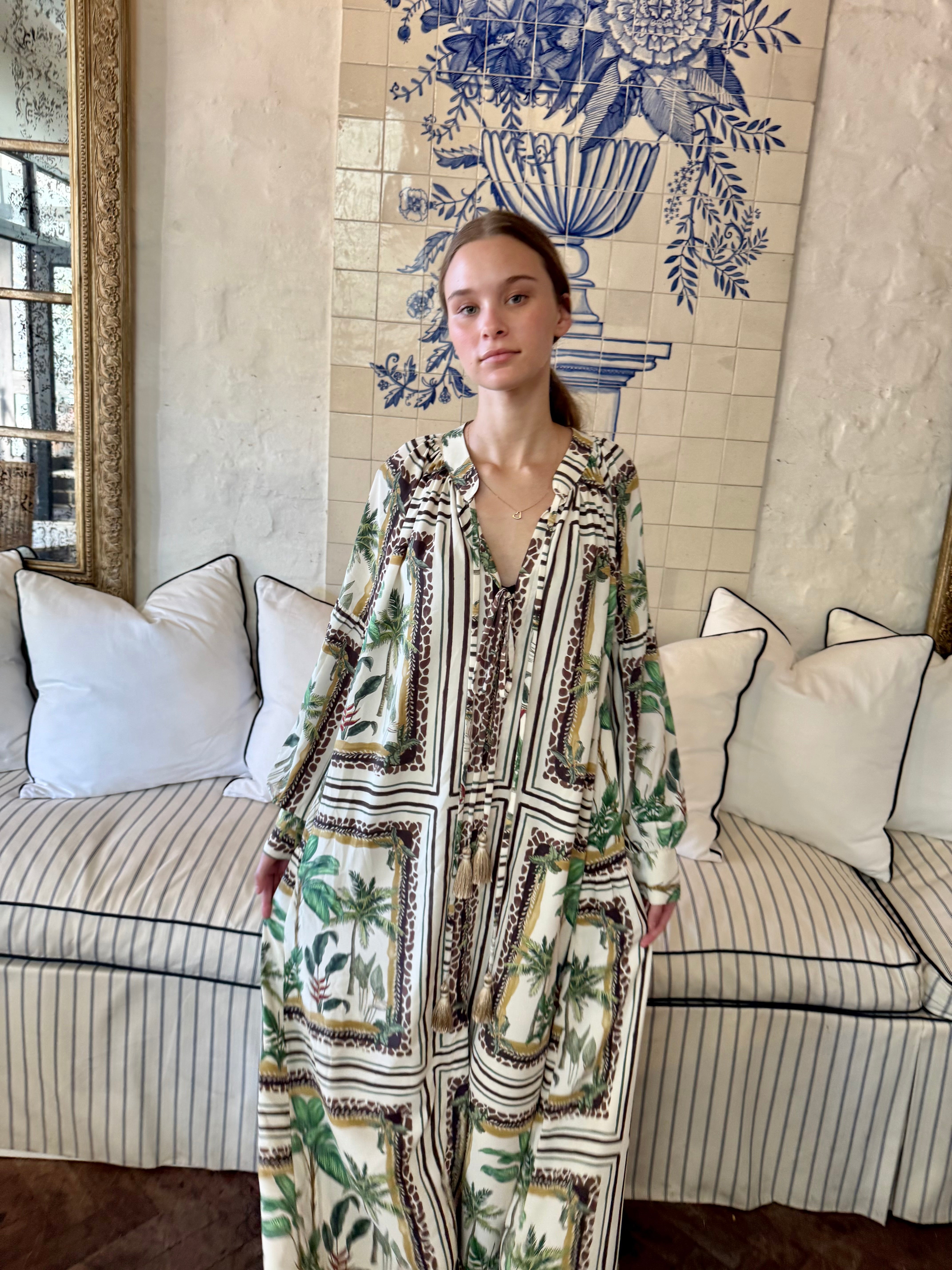 The Zanzibar Canopy Kaftan