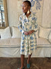 Valencia Dress In The Blue Poppy