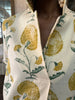 Poppy Yellow Cotton Kaftan