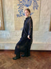 Paloma Black Cotton Kaftan