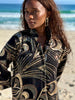 Zanzibar Midnight Kaftan (Ready to Ship)