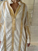 Soleil Striped Kaftan