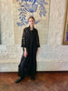 Paloma Black Cotton Kaftan