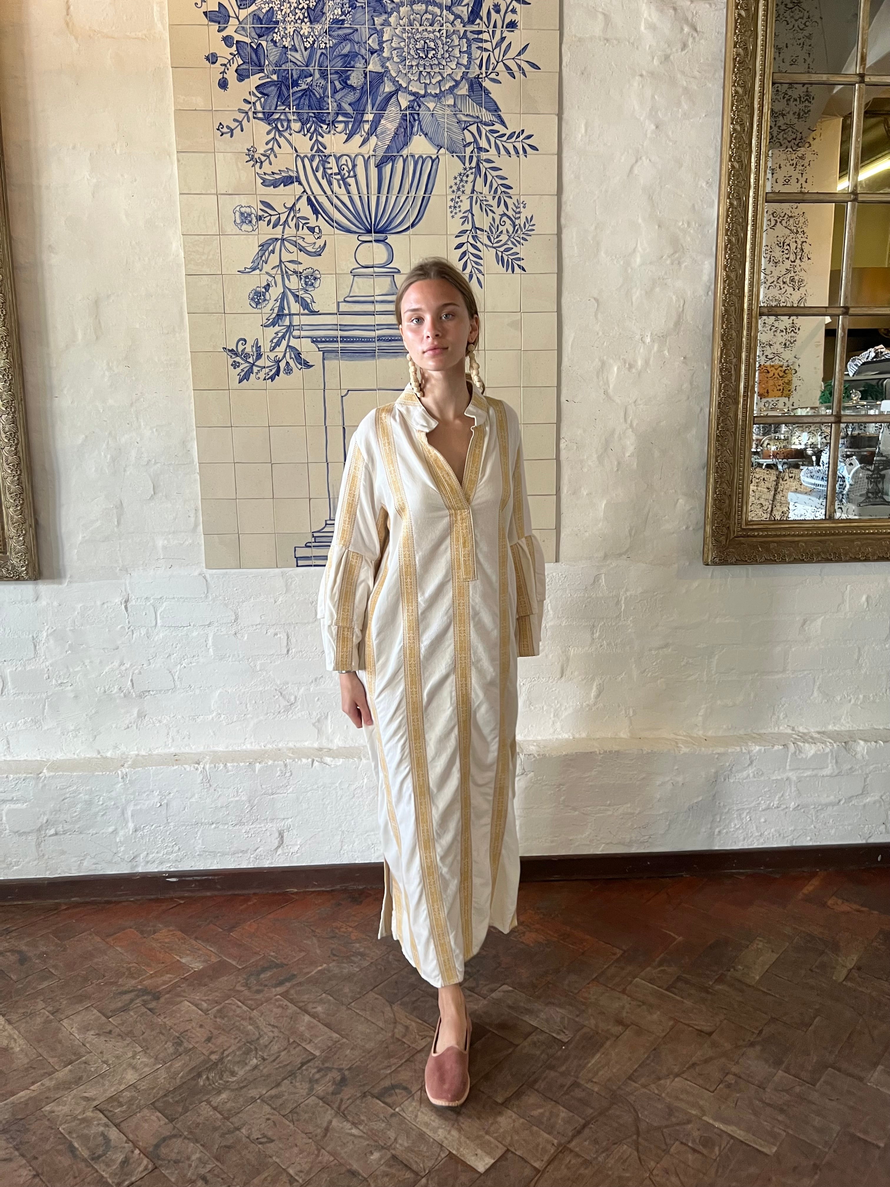 Soleil Striped Kaftan