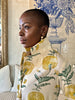 Poppy Yellow Cotton Kaftan