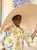 Poppy Yellow Cotton Kaftan