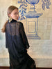 Paloma Black Cotton Kaftan