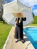 Black Cotton  Design Embroidered Kaftan