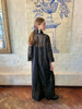 Paloma Black Cotton Kaftan