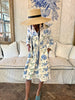 Valencia Dress In The Blue Poppy