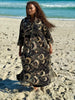 Zanzibar Midnight Kaftan (Ready to Ship)