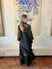 Paloma Black Cotton Kaftan