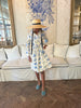 Valencia Dress In The Blue Poppy