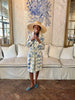 Valencia Dress In The Blue Poppy