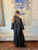 Paloma Black Cotton Kaftan