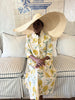 Poppy Yellow Cotton Kaftan