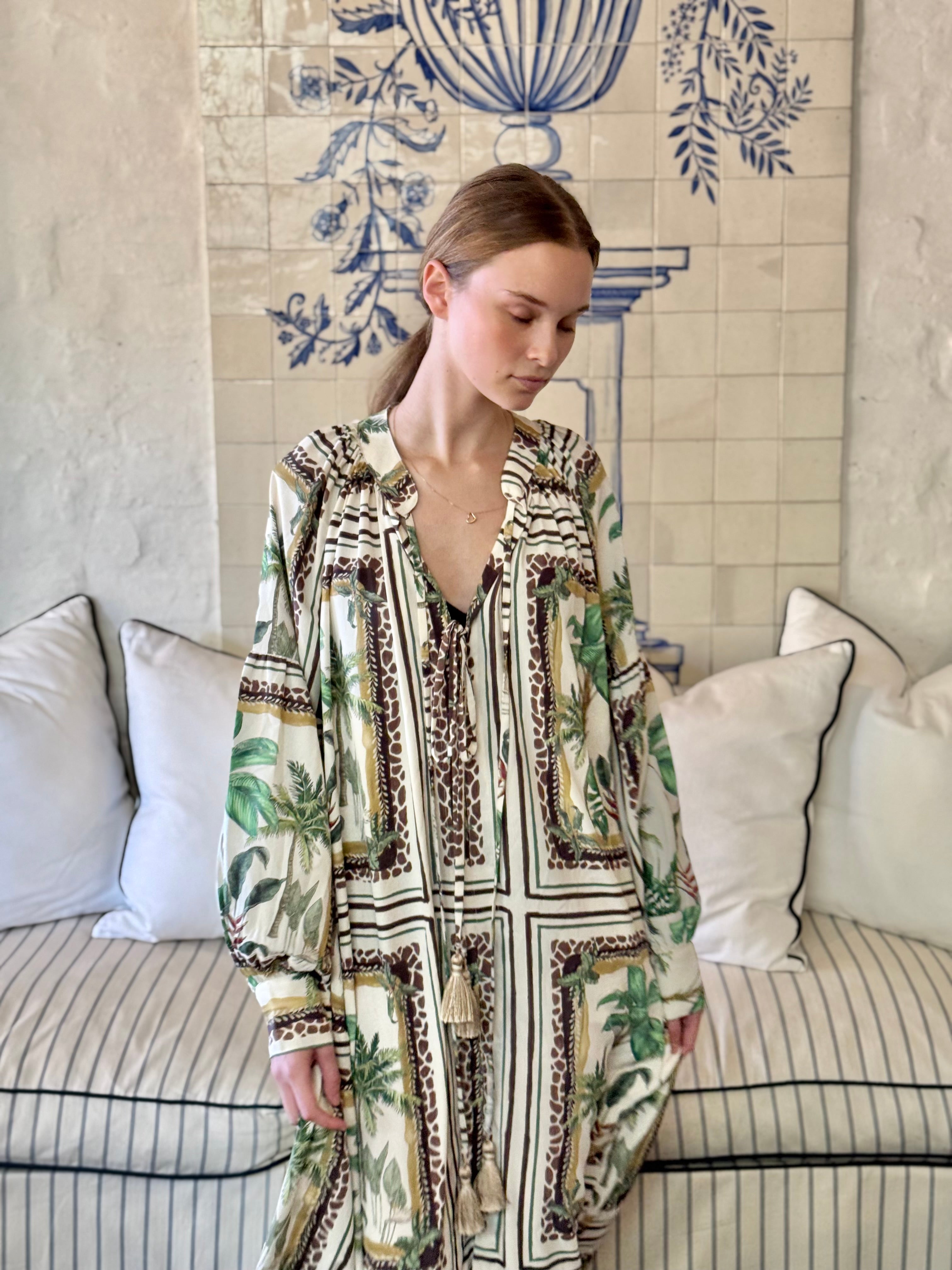 The Zanzibar Canopy Kaftan