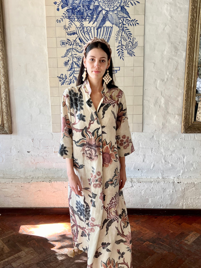 Coromandel Collar Kaftan - Main Image