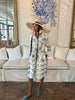 Valencia Dress In The Blue Poppy