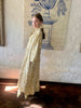 Arabesque Ochre Linen Kaftan