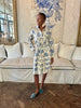 Valencia Dress In The Blue Poppy