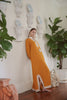 Kolkata Mustard Kaftan