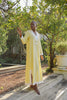Kolkata Yellow Cotton Kaftan