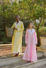 Kolkata Yellow Cotton Kaftan