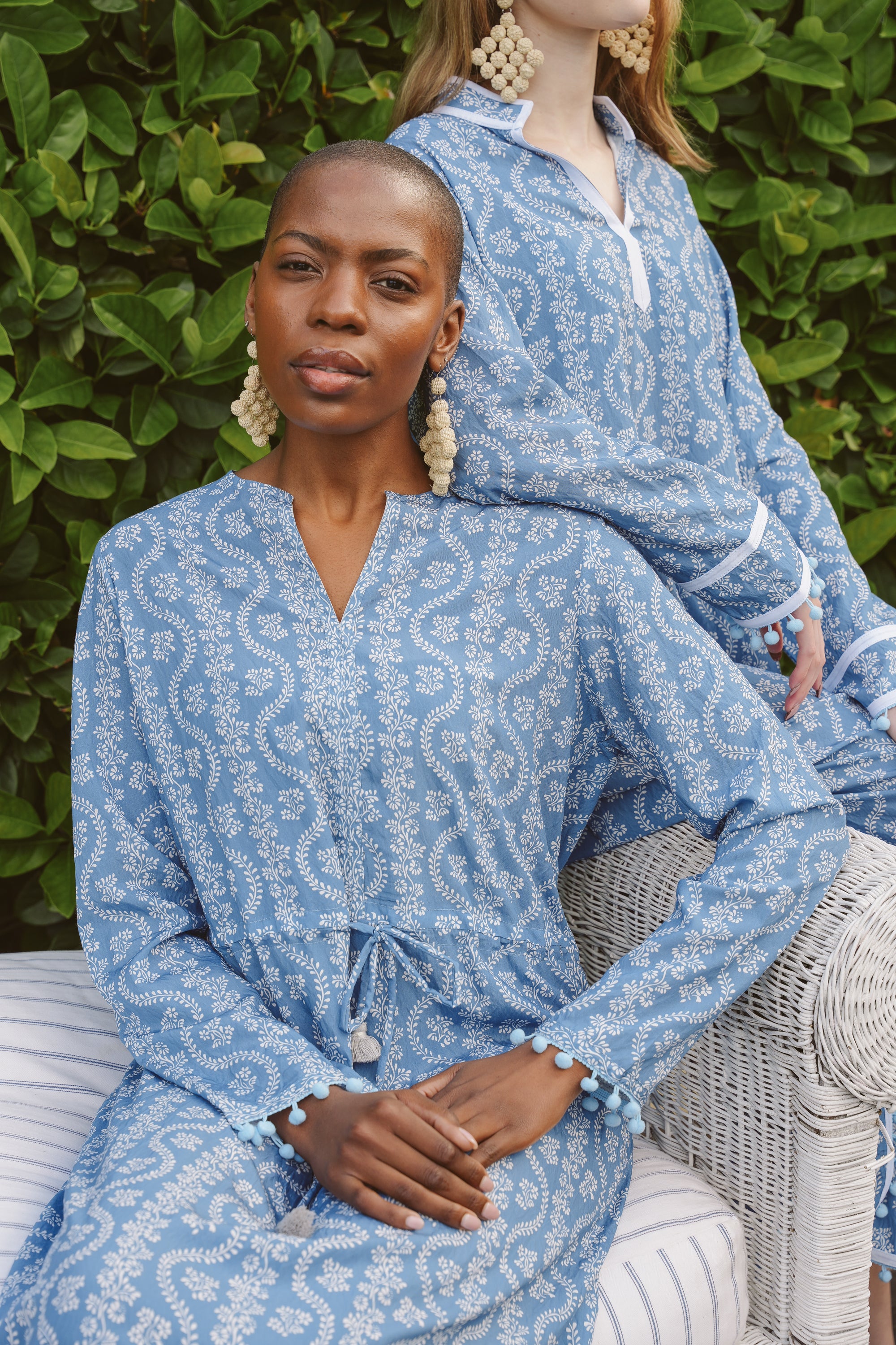 The Blue Mirage Kaftan