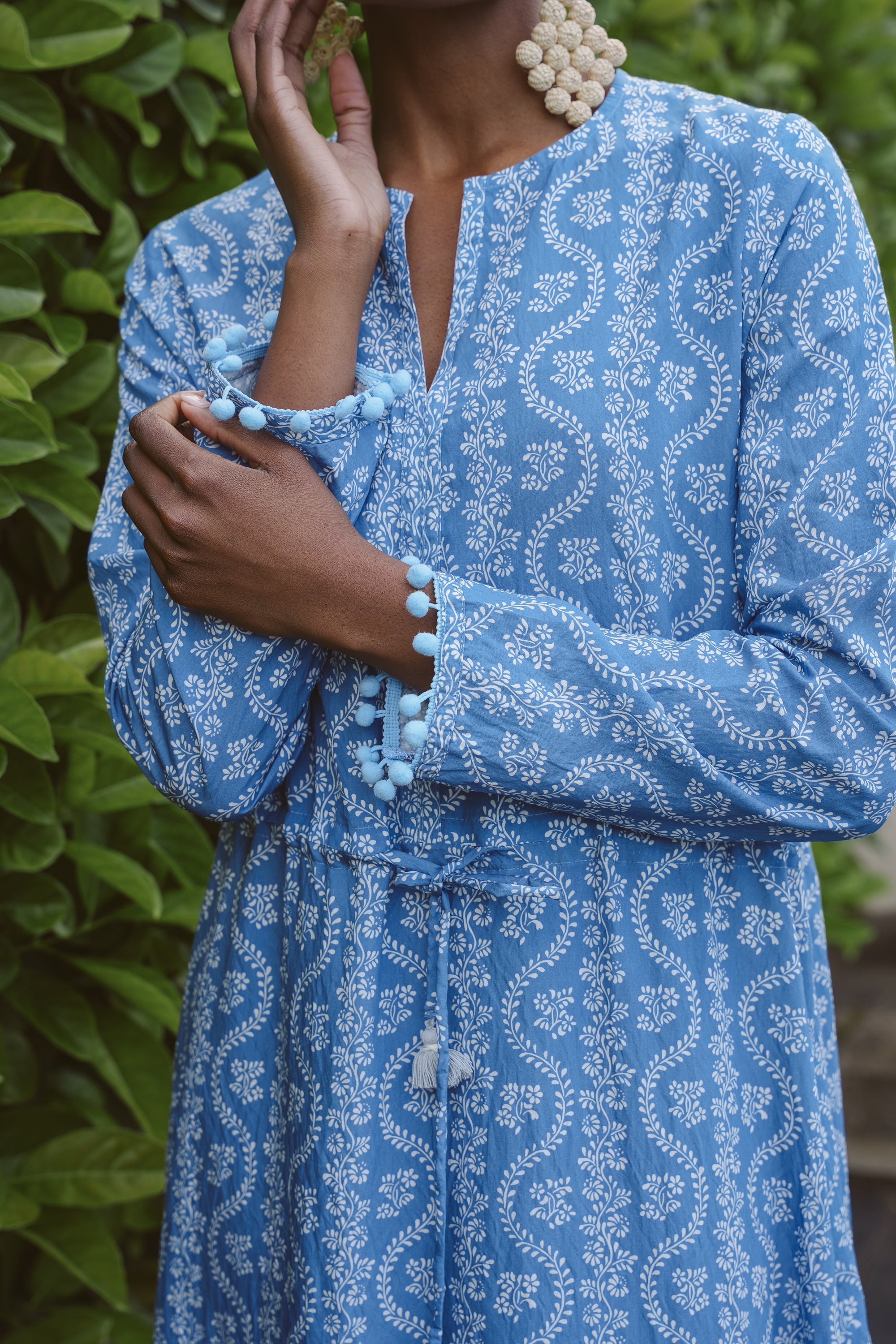 The Blue Mirage Kaftan