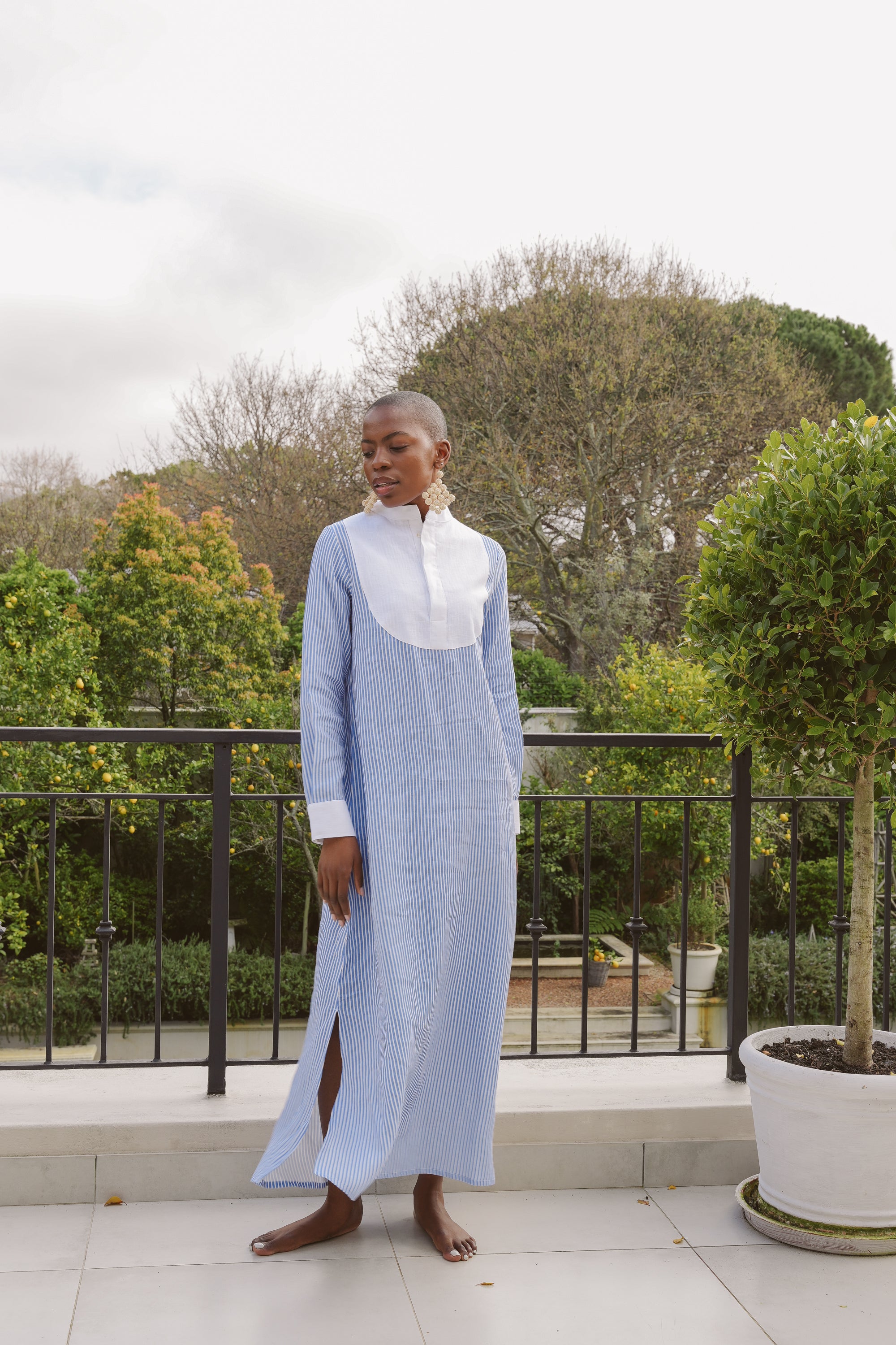 Hampton Stripe Kaftan