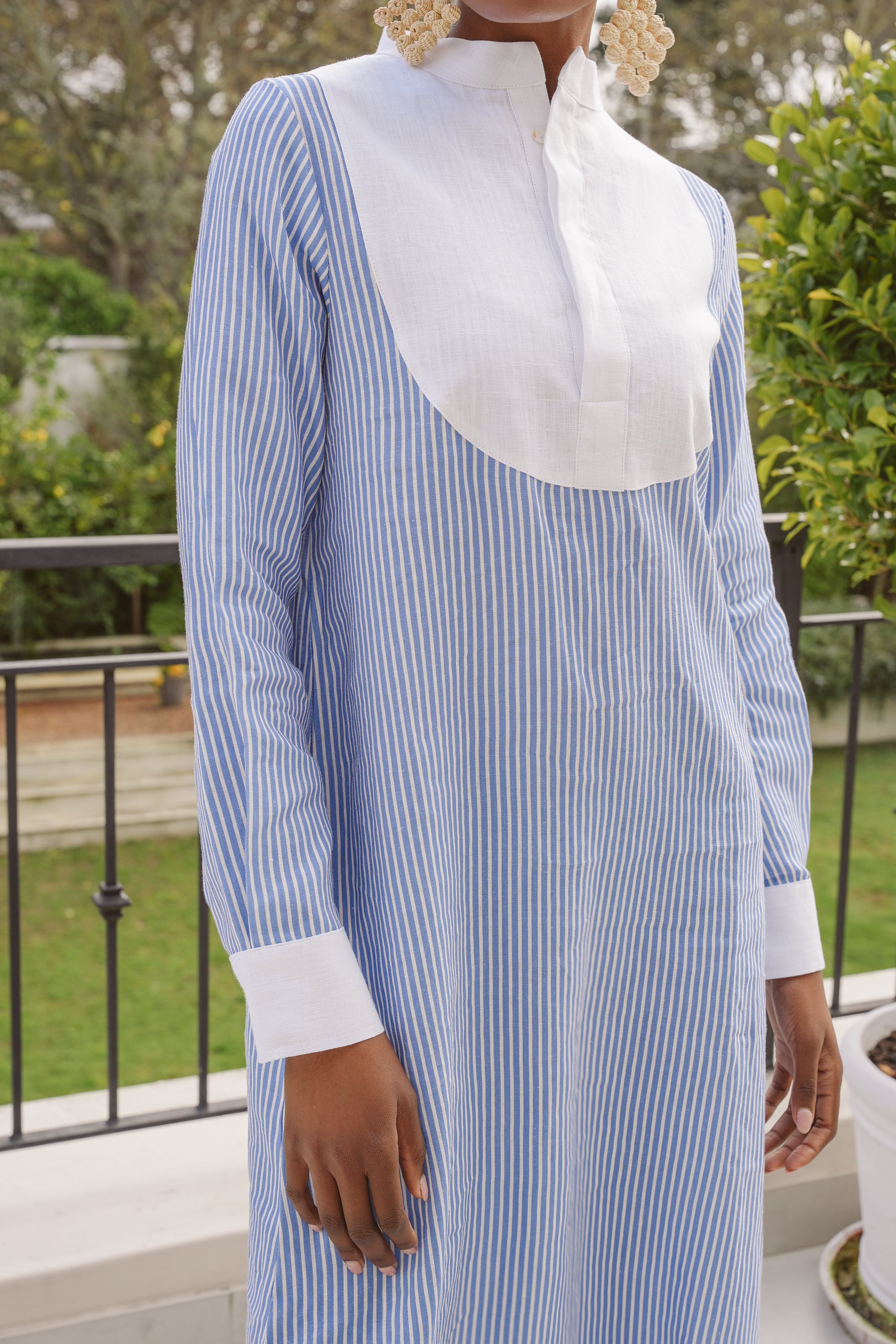 Hampton Stripe Kaftan