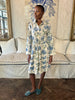 Valencia Dress In The Blue Poppy