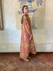 Coral Ikat Kaftan