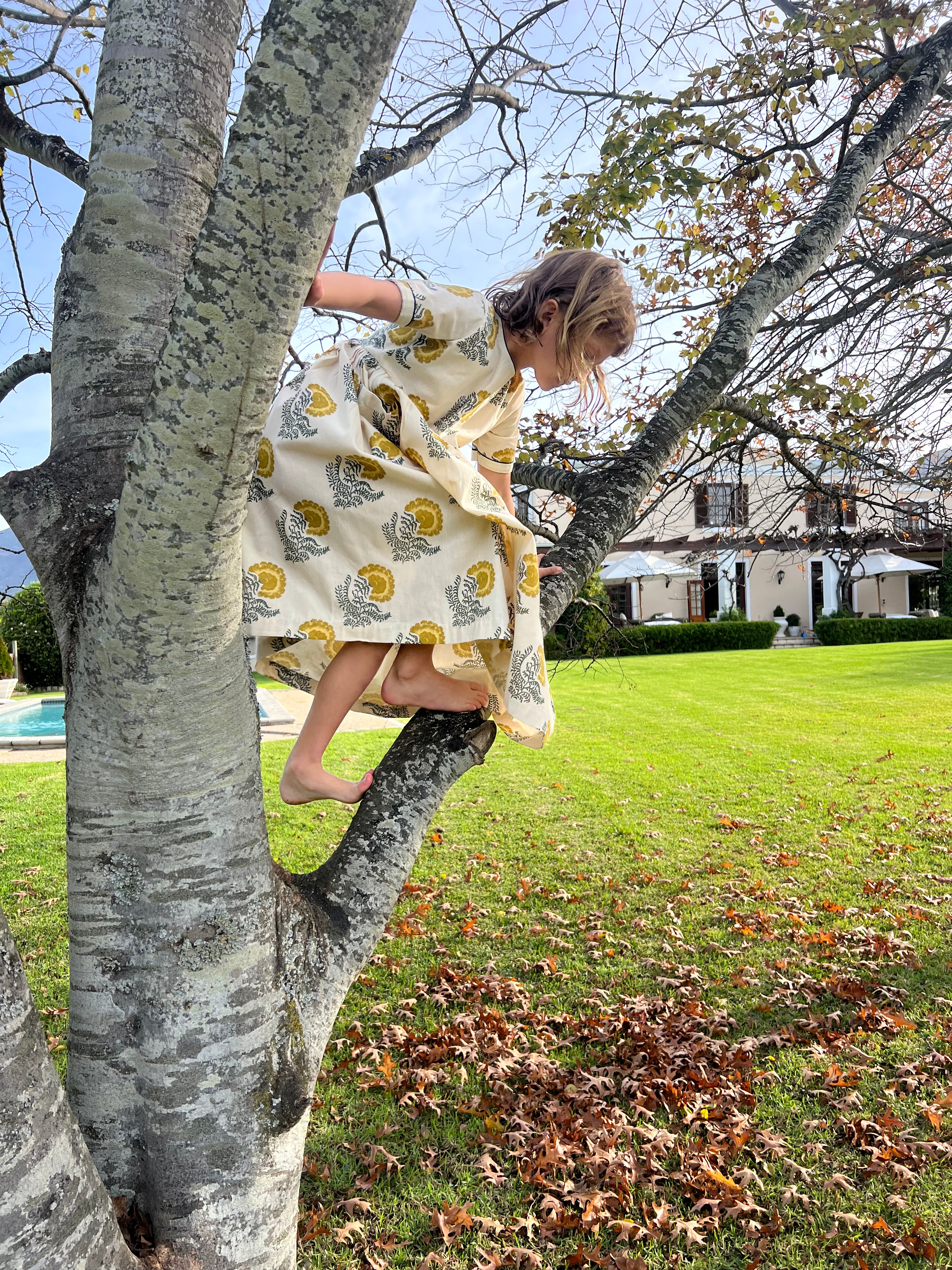 The Franki dress - Ochre Marigold