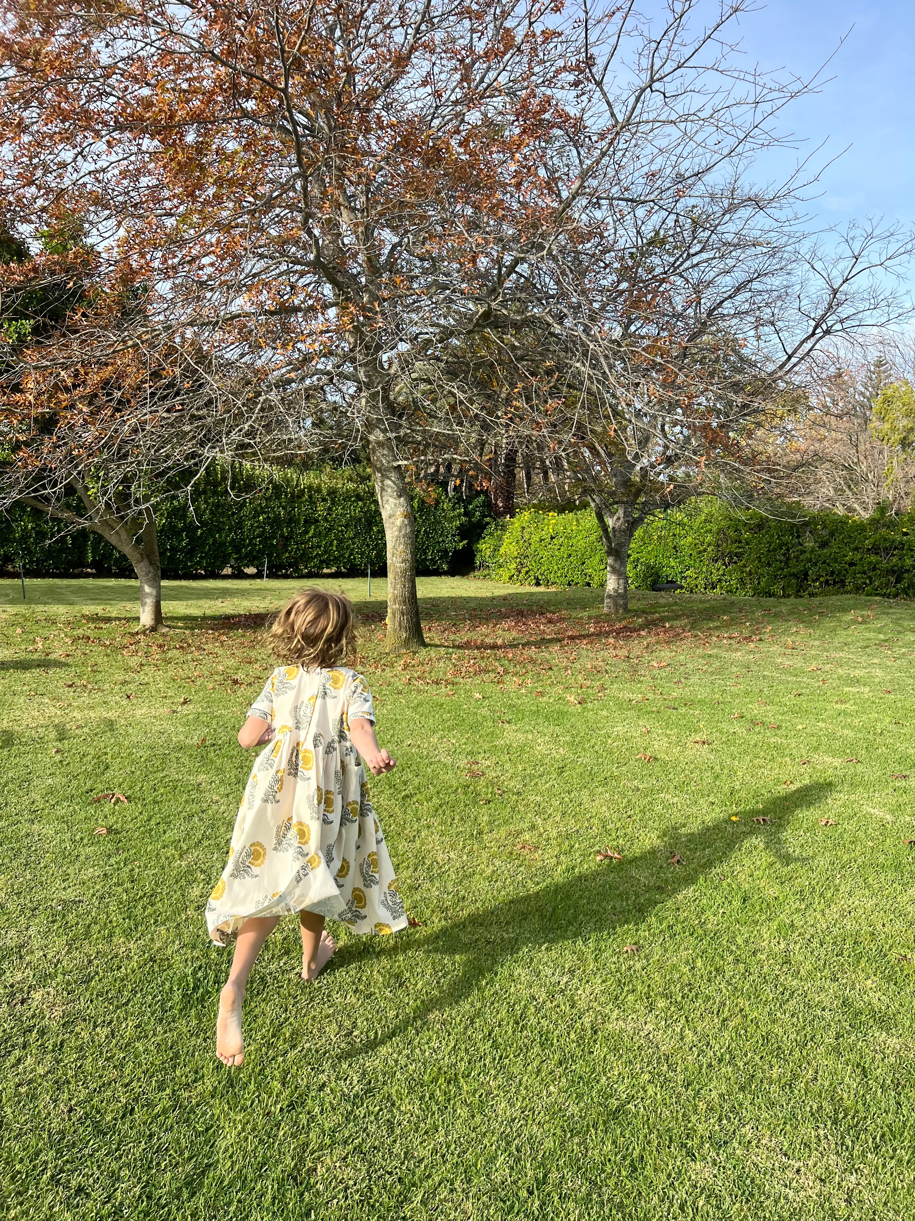 The Franki dress - Ochre Marigold