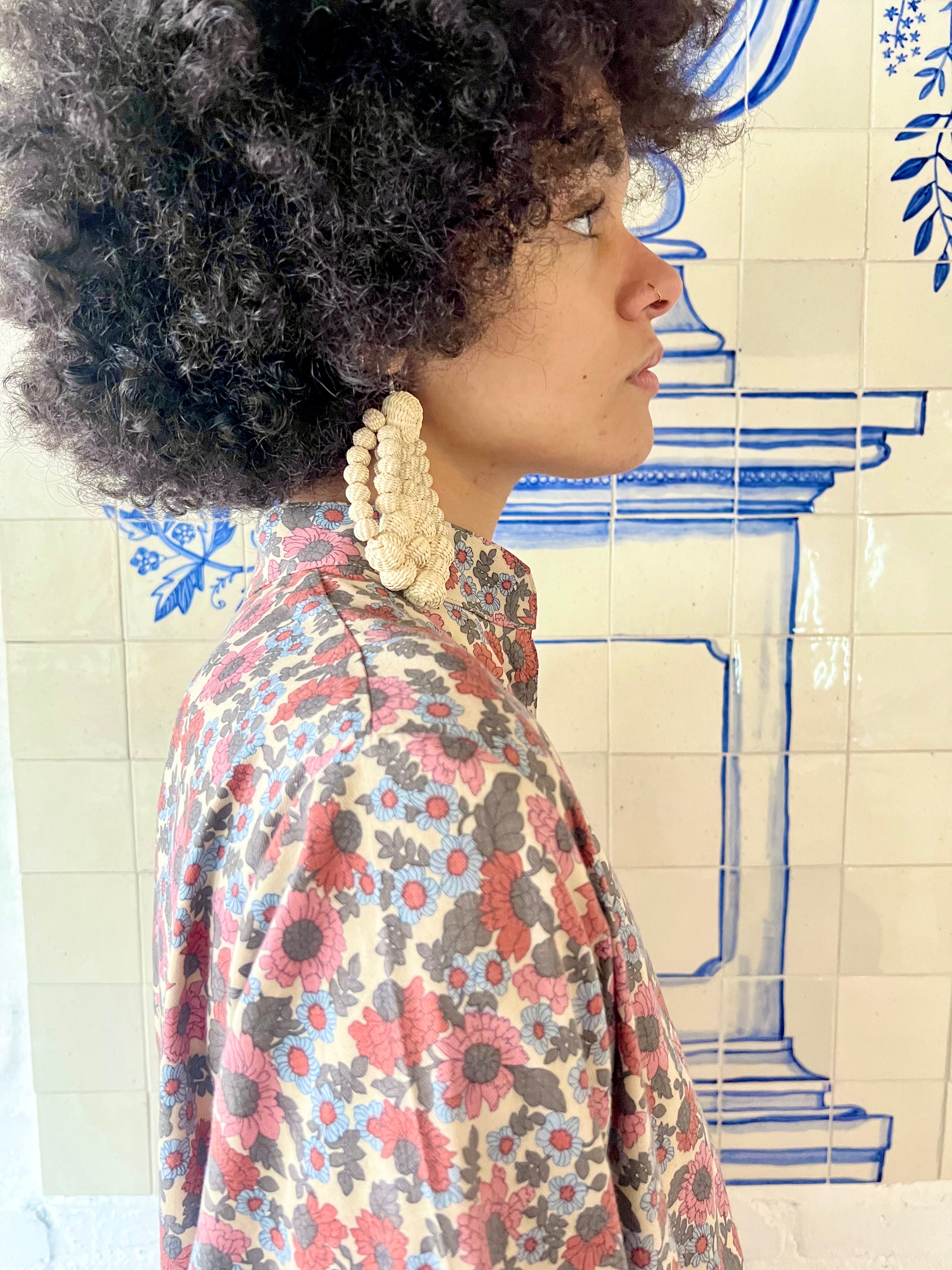 Liberty Cotton Print Floral Kaftan