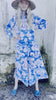 Load and play video in Gallery viewer, Collar Cotton Tie Dye  Kaftan