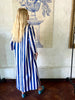 Load image into Gallery viewer, Blue stripe Cotton Kaftan